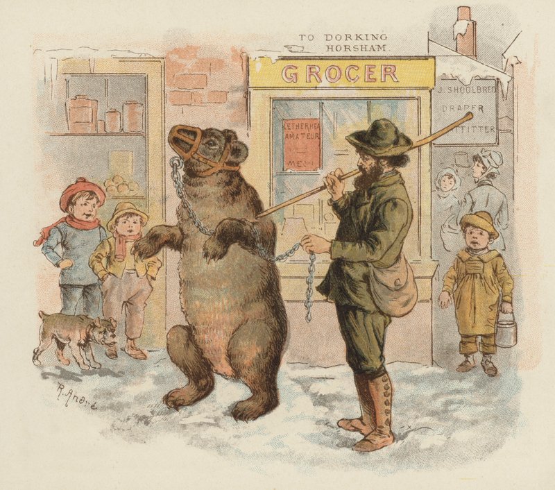 Tanzender Bär von Richard Andre