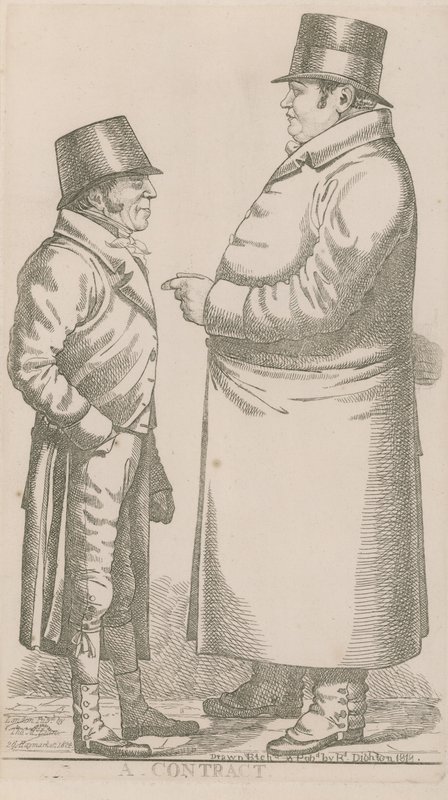 Mr. Damington und Mr. Tremloe, Ein Vertrag von Richard Dighton
