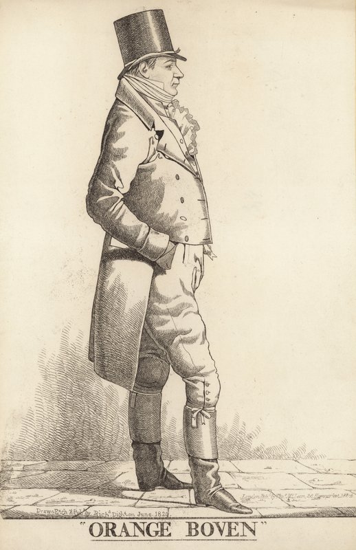 Sir John Hall; Orange Boven von Richard Dighton