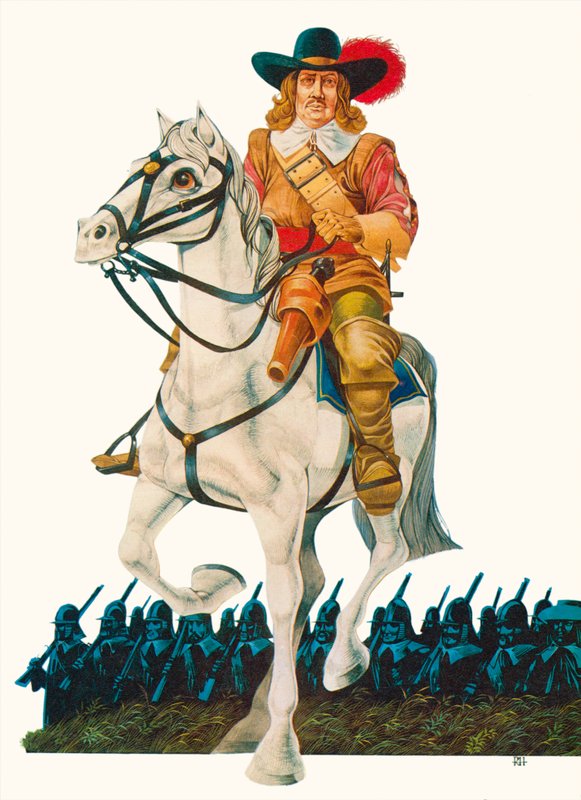 Oliver Cromwell von Richard Hook