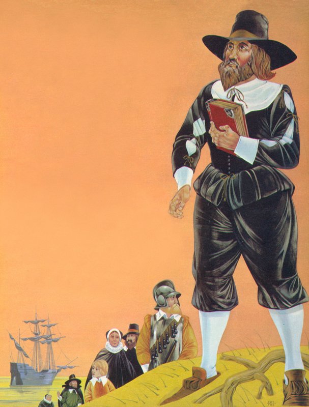 Die Pilgerväter von Richard Hook