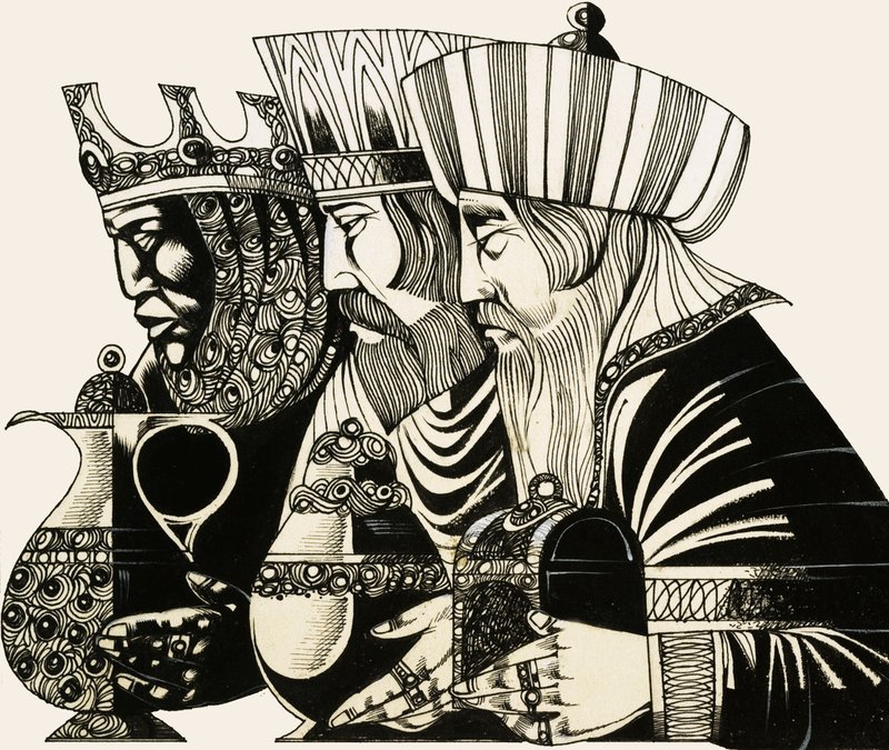 Die Heiligen Drei Könige von Richard Hook