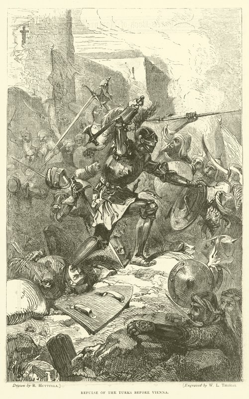 Zurückweisung der Türken vor Wien von Richard Huttula