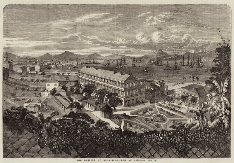 Der Hafen von Hongkong von Richard Principal Leitch