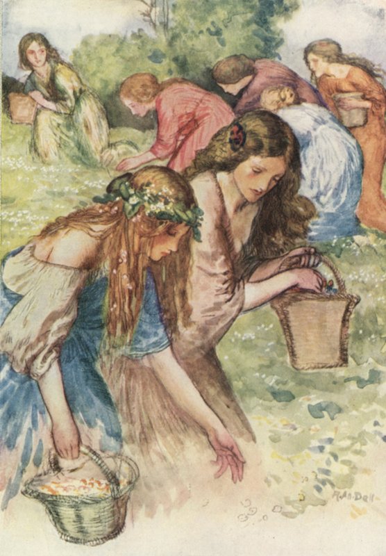 Prothalamion von Edmund Spenser von Robert Anning Bell