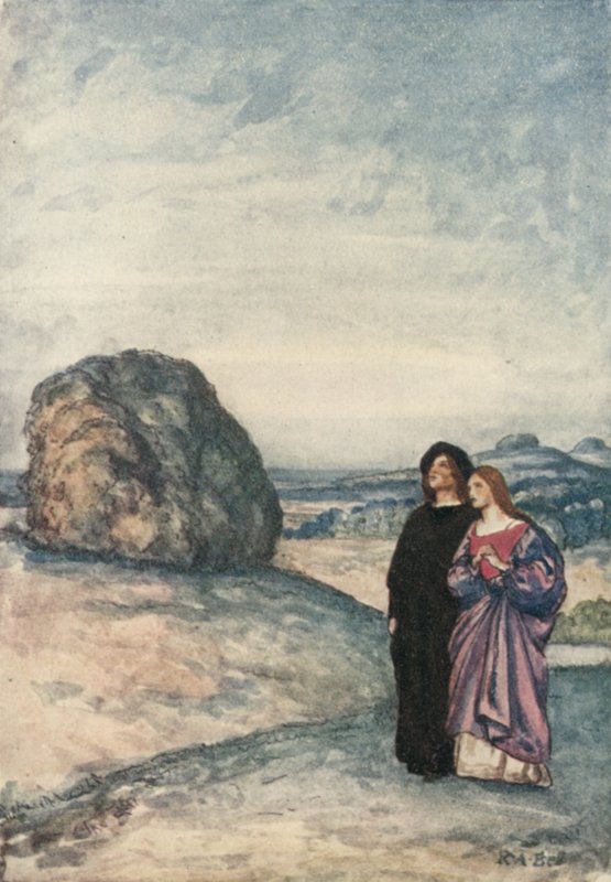 An eine Lerche von Percy Bysshe Shelley von Robert Anning Bell