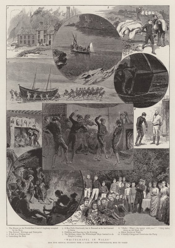 Whitechapel in Wales von Robert Barnes