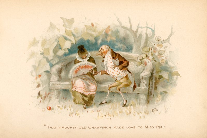 Illustration für The Twigs oder Weihnachten in Ruddock Hall von Robert Dudley