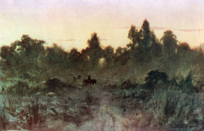 Morgendämmerung im Wald von Robert George Talbot Kelly