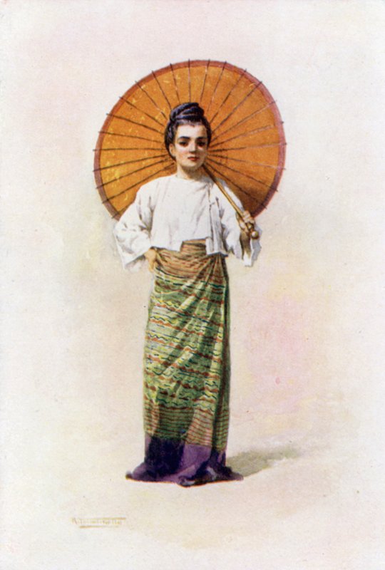 Ma-Hla-Byu (Miss Pretty and Fair) von Robert George Talbot Kelly