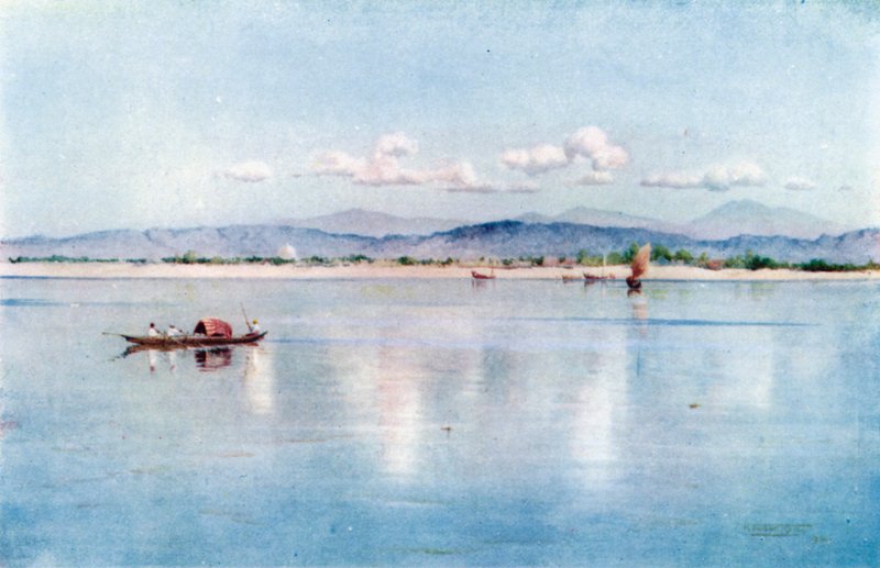 Der Fluss bei Pakokku von Robert George Talbot Kelly