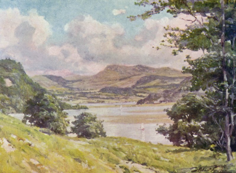 Nahe Penmaen Pool, Mittag von Robert (after) Fowler