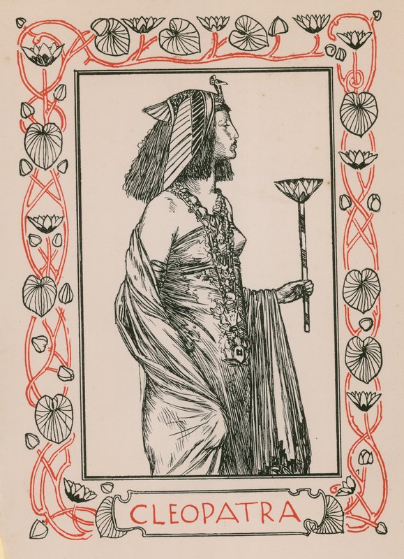 Cleopatra, Antonius und Cleopatra von Robert Anning Bell