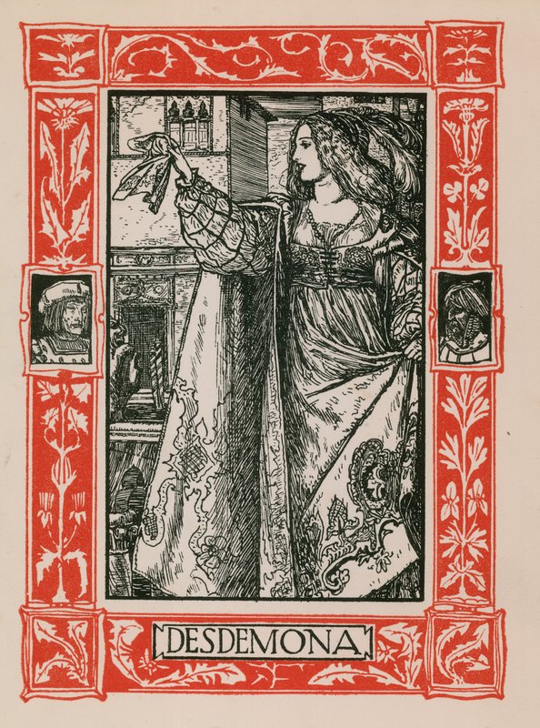 Desdemona, Othello von Robert Anning Bell