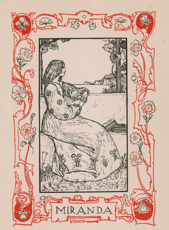 Miranda, Der Sturm von Robert Anning Bell