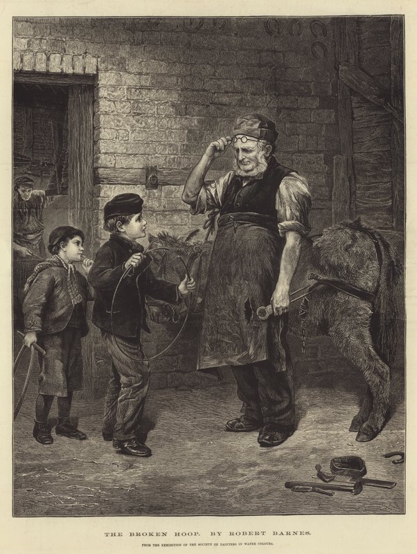 Der gebrochene Reifen von Robert Barnes