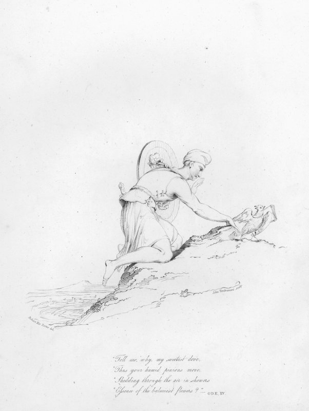 Anacreon, Ode XV von Robert Kerr (after) Porter