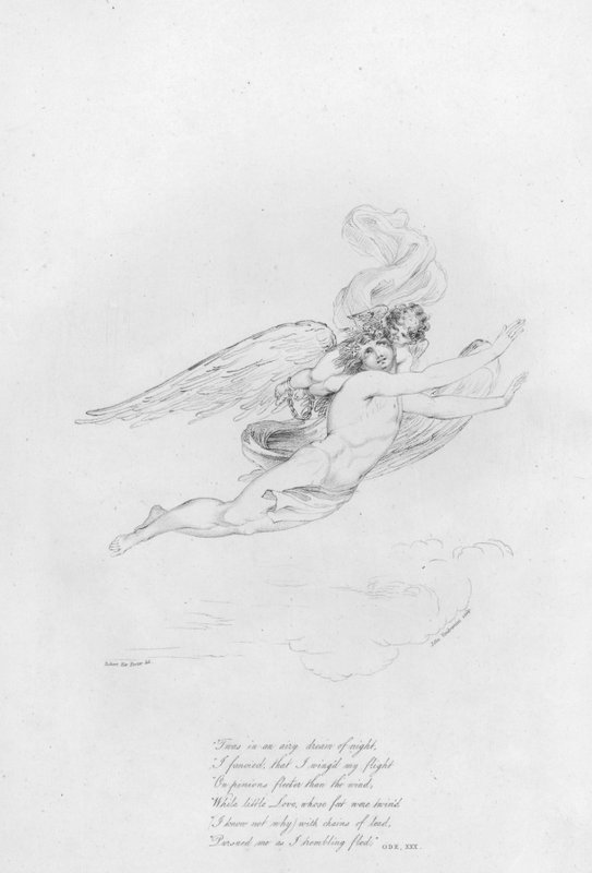 Anakreon, Ode XXX von Robert Kerr (after) Porter