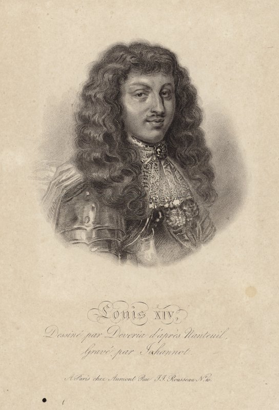 Porträt von König Ludwig XIV. von Robert Nanteuil