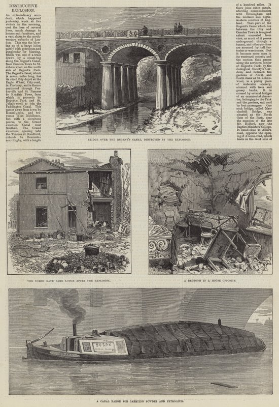 Zerstörerische Explosion von Robert Neal Hind