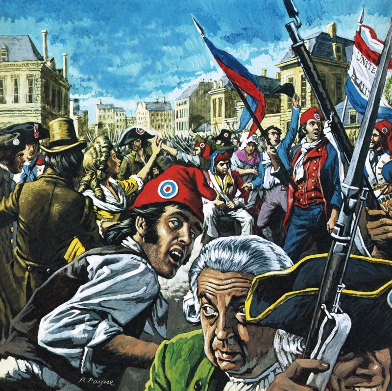 Französische Revolution von Roger Payne