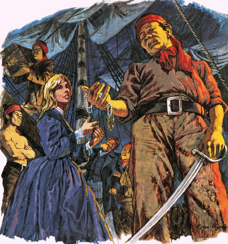 Das Mädchen und die Piraten von Roger Payne