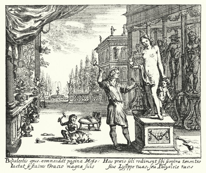 Skulptur (Gravur) von Romeyn de (after) Hooghe