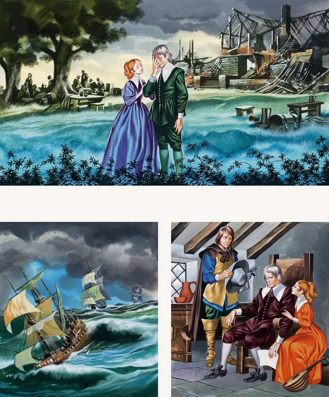 Märchenillustrationen von Ron Embleton