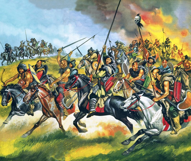 Horden der Hunnen von Ron Embleton