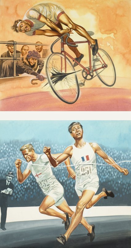 Sportler von Ron Embleton