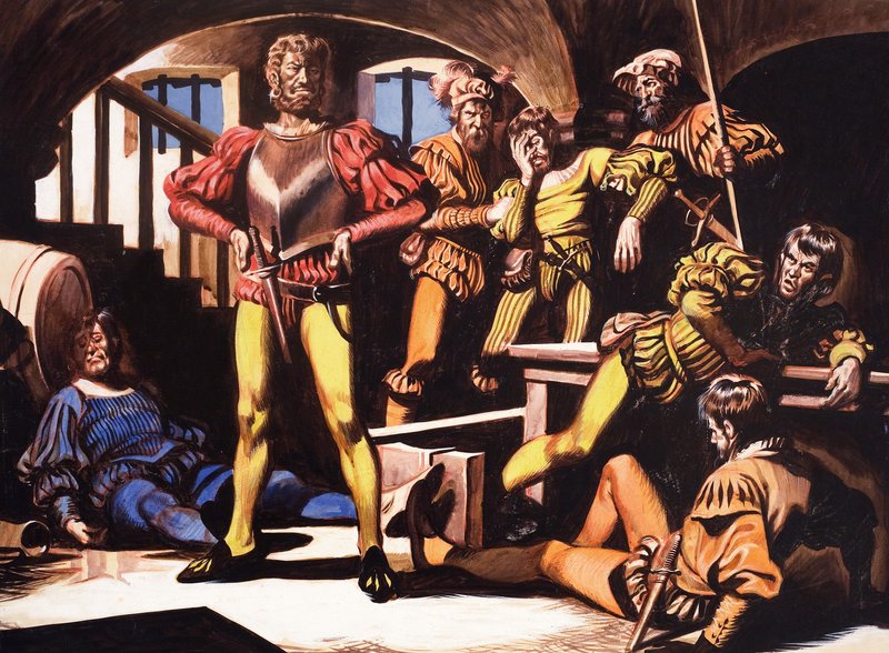Der Mann, der zu sehr liebte (Othello) von Ron Embleton