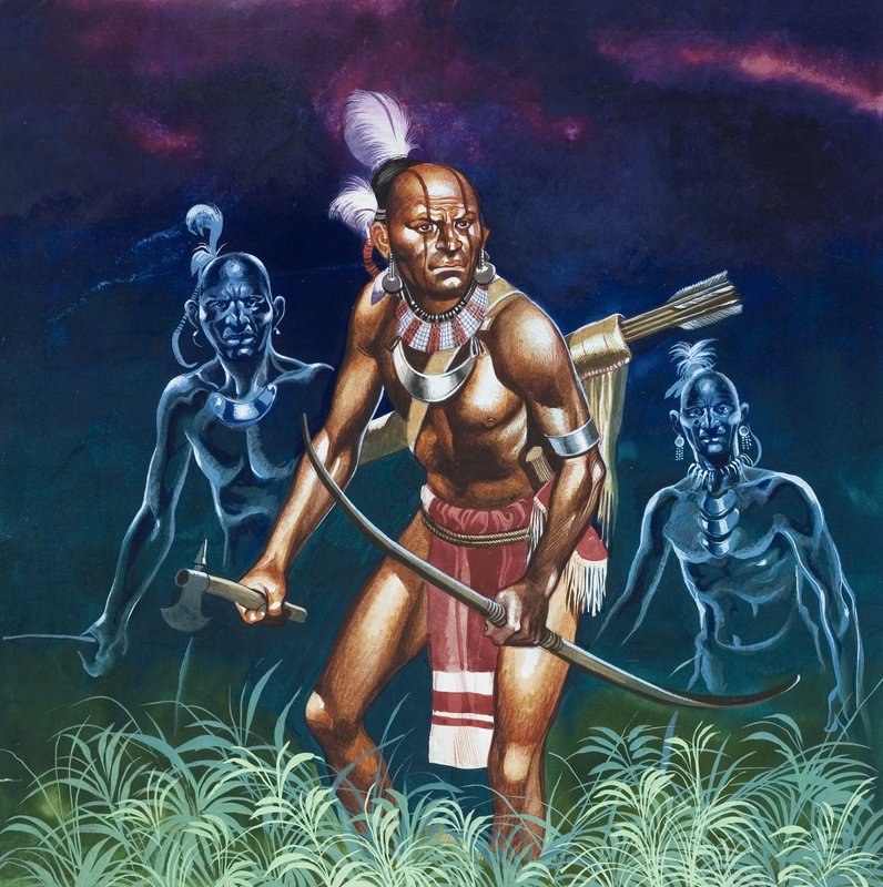 Als der rote Mann ritt: Die Cherokee von Ron Embleton