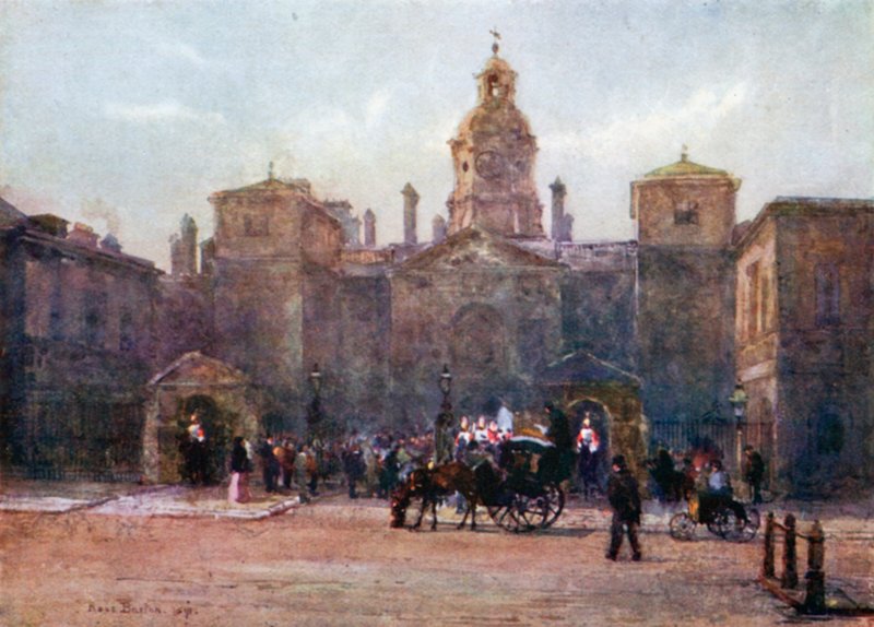 Wachwechsel, Whitehall von Rose Maynard Barton