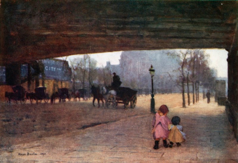 Unter der Hungerford-Brücke von Rose Maynard Barton