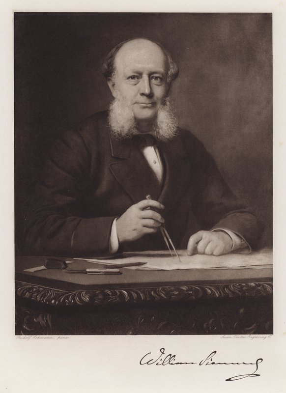 Karl Wilhelm Siemens von Rudolf Lehmann