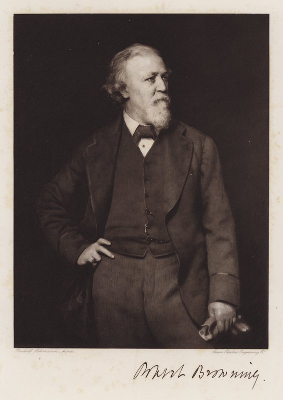Robert Browning von Rudolf Lehmann