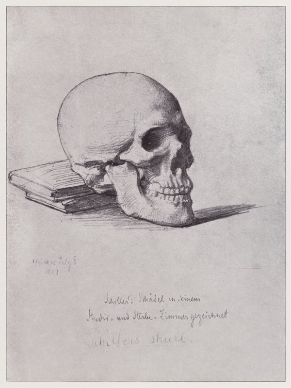 Schillers Schädel von Rudolf Lehmann
