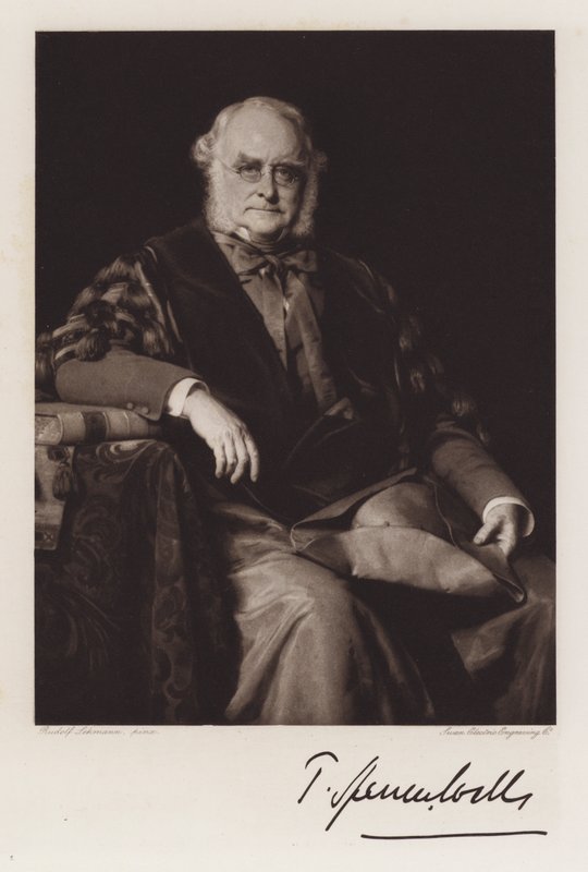 Sir Thomas Spencer Wells von Rudolf Lehmann