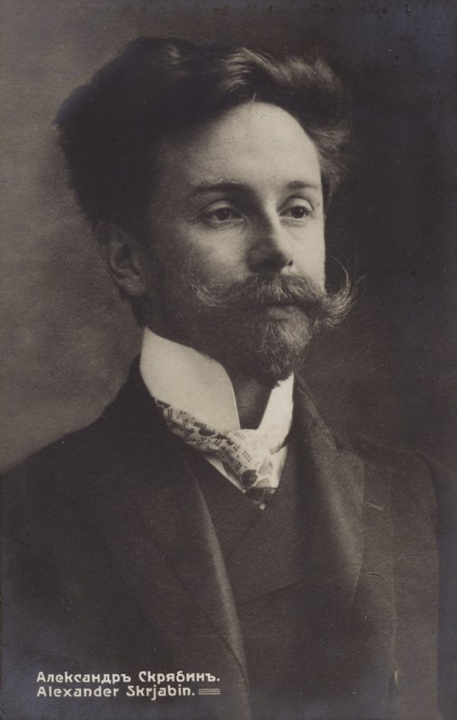 Porträt von Alexander Skrjabin von Russian Photographer