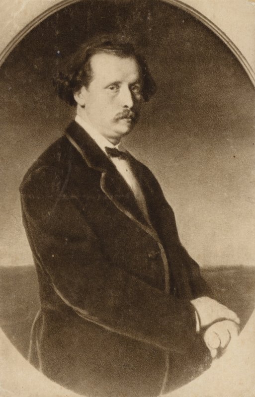 Porträt von Anton Rubinstein von Russian School