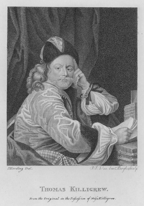 Thomas Killigrew (Gravur) von S. (after) Harding