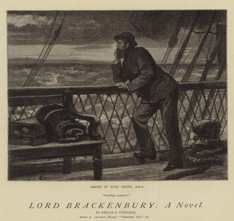 Lord Brackenbury, ein Roman von Samuel Luke Fildes