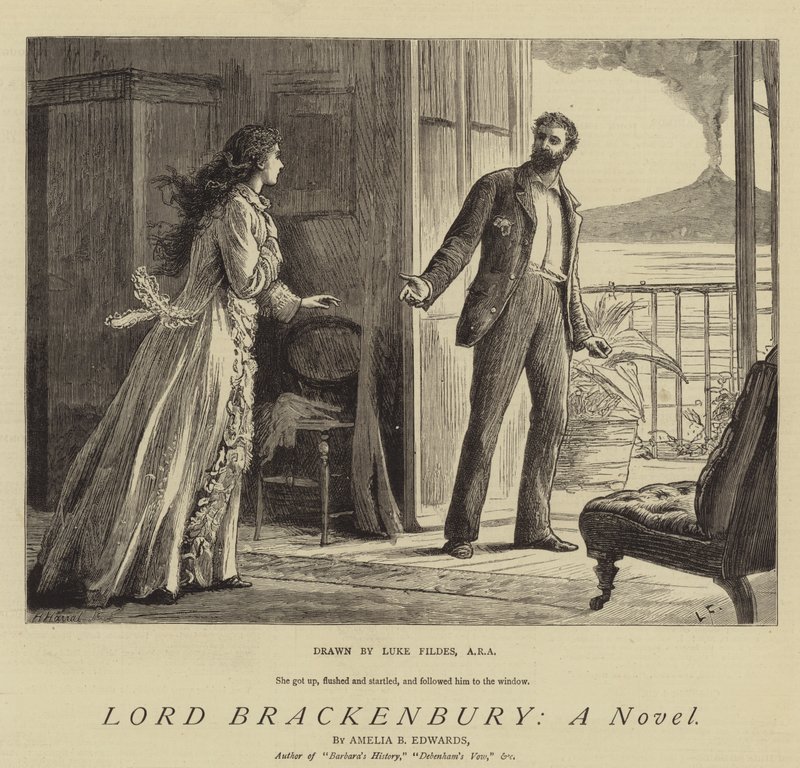 Lord Brackenbury, ein Roman von Samuel Luke Fildes