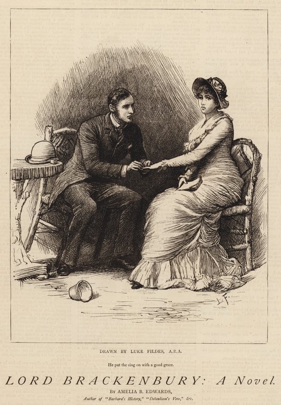 Lord Brackenbury, ein Roman von Samuel Luke Fildes