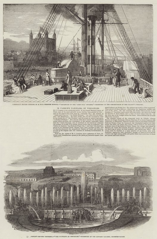 Cambons Panorama von Versailles von Samuel Read