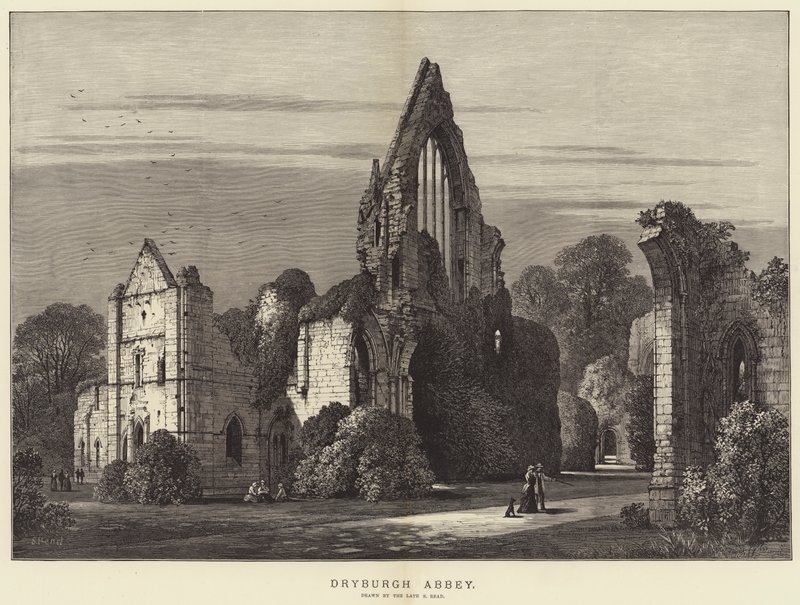 Dryburgh Abbey von Samuel Read