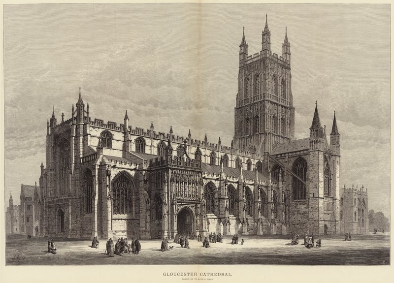 Kathedrale von Gloucester von Samuel Read
