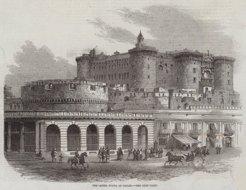 Das Castel Nuovo in Neapel von Samuel Read
