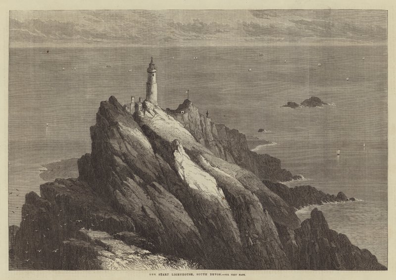 Der Start-Leuchtturm, Süd-Devon von Samuel Read