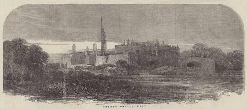 Walmer Castle, Kent von Samuel Read